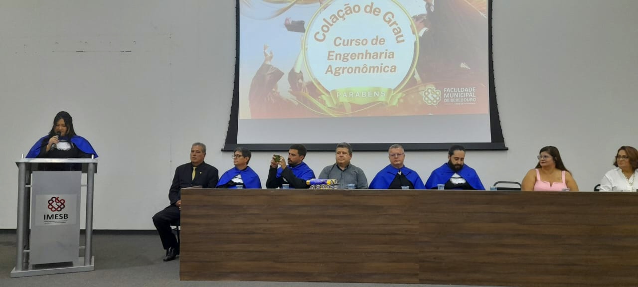 Formatura da 7ª turma de Engenharia Agronômica