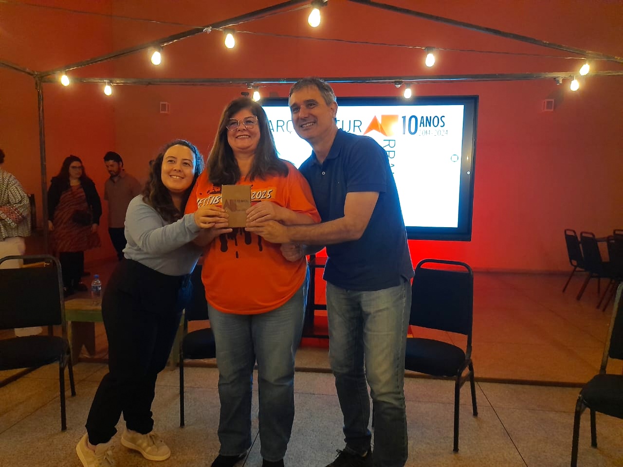 9ª Semana de Arquitetura e Urbanismo | Leandro Paganelli, Lívia Scarpellini e Thais Regina