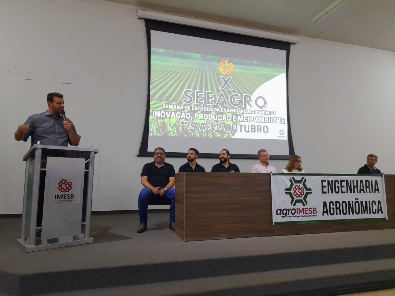 10ª Semana de Estudos de Engenharia Agronômica | 1ª palestra: André Bresqui