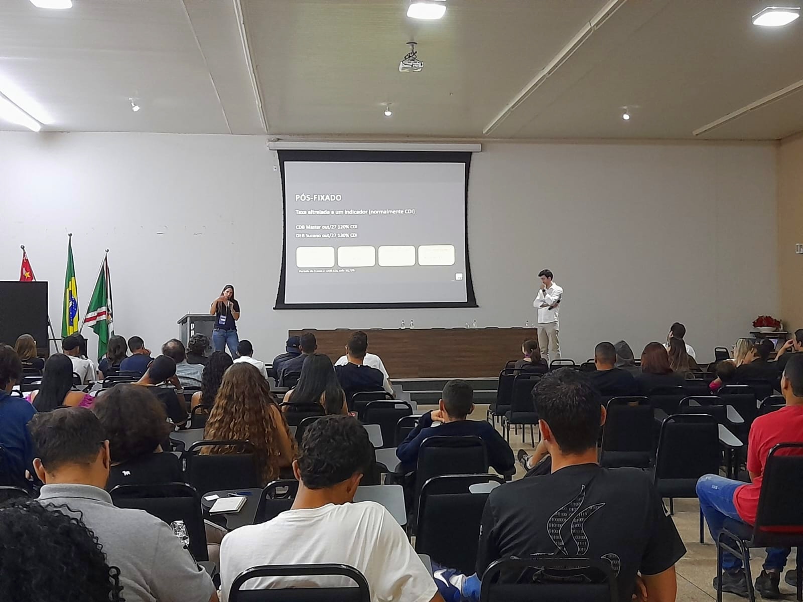 33ª Semana Científica da Administração | Stephanie Achcar e  Rafael Natrielli