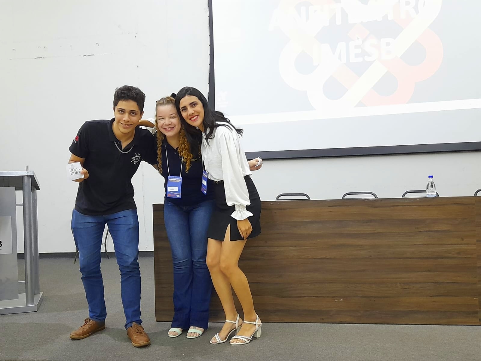 33ª Semana Científica da Administração | Stephanie Achcar e  Rafael Natrielli