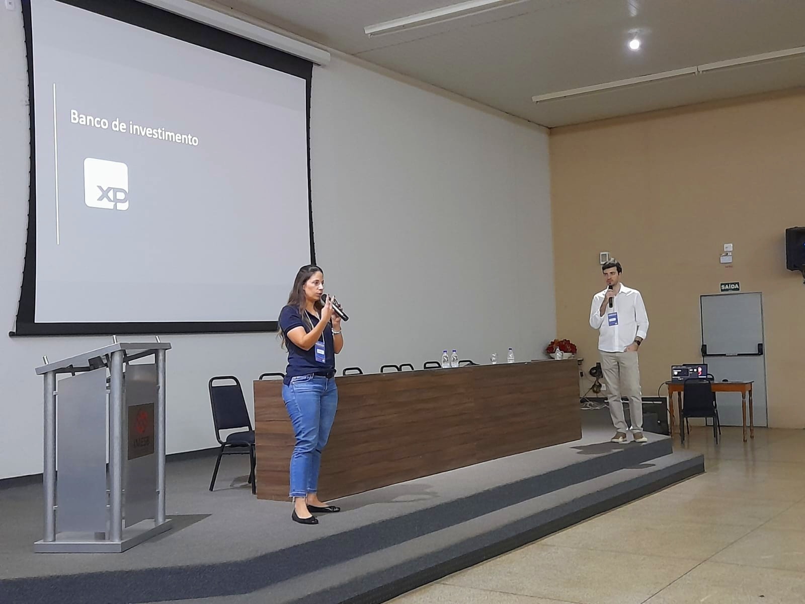 33ª Semana Científica da Administração | Stephanie Achcar e  Rafael Natrielli