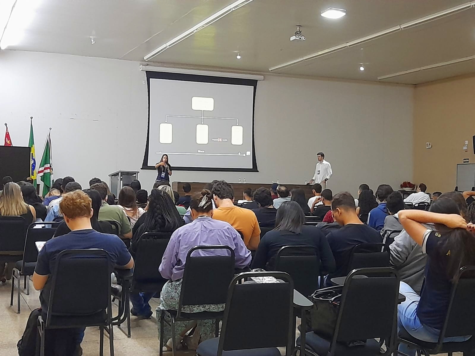 33ª Semana Científica da Administração | Stephanie Achcar e  Rafael Natrielli