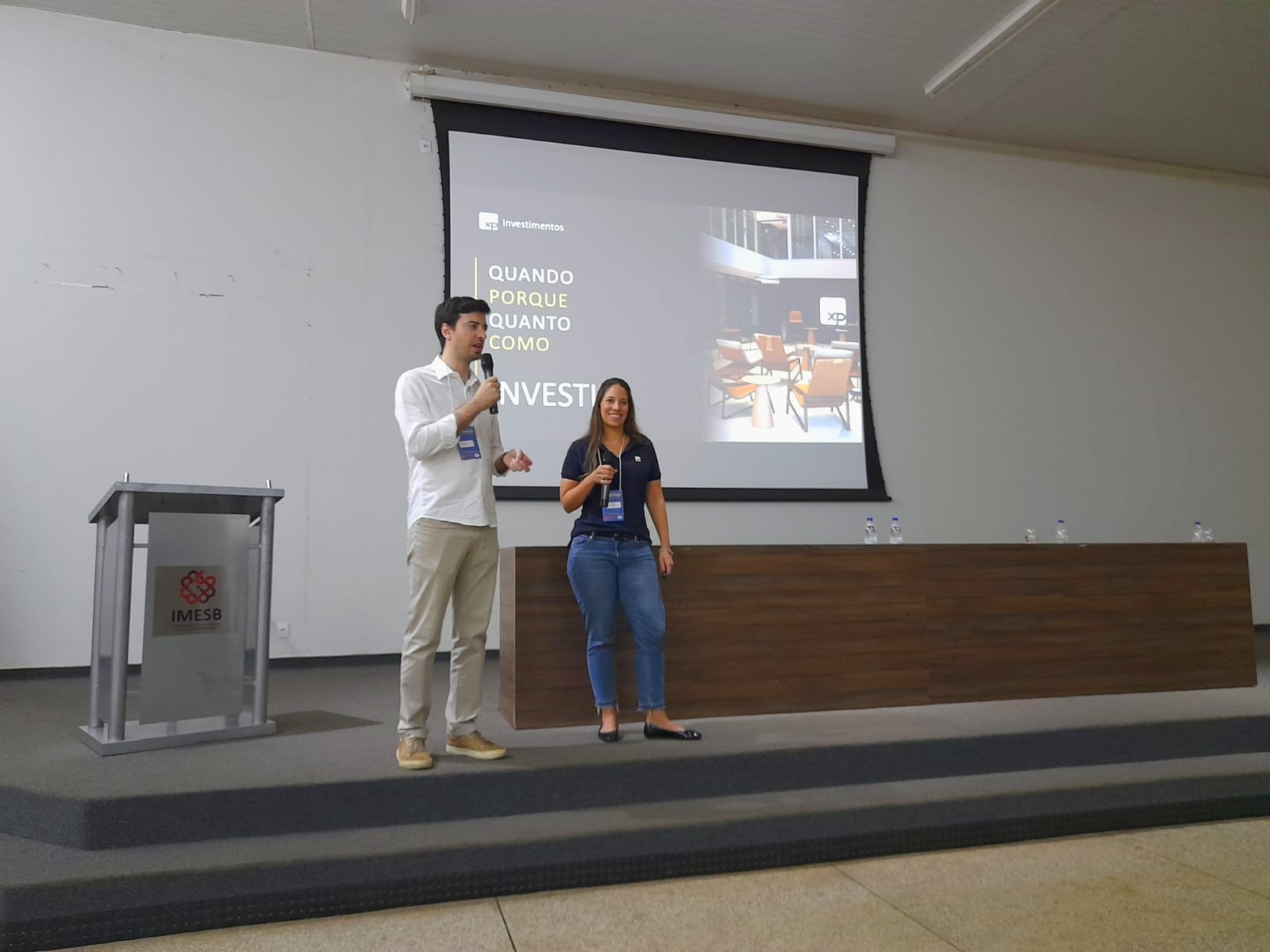 33ª Semana Científica da Administração | Stephanie Achcar e  Rafael Natrielli