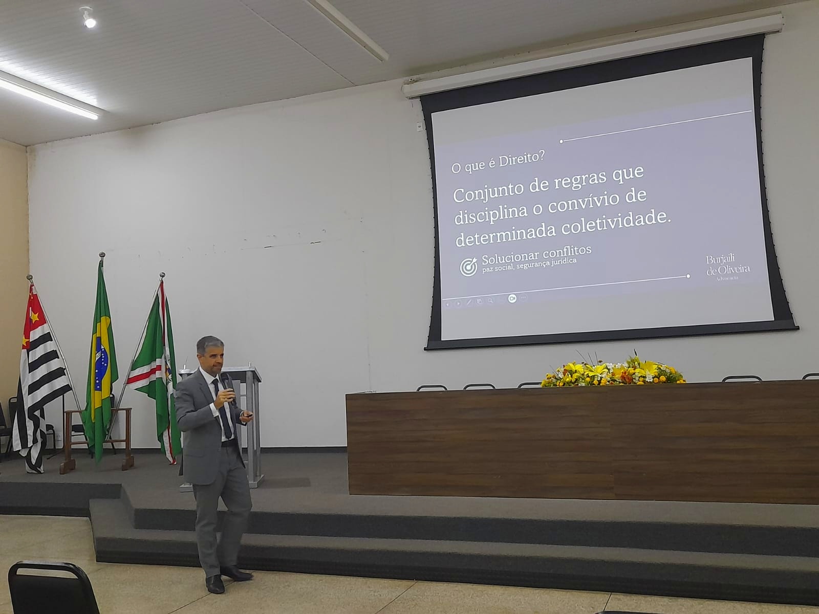 XXI Semana Jurídica | Dr. Gabriel Burjaili de Oliveira