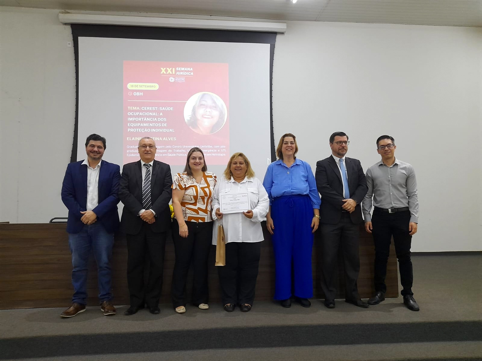 XXI Semana Jurídica | Elaine Cristina Alves