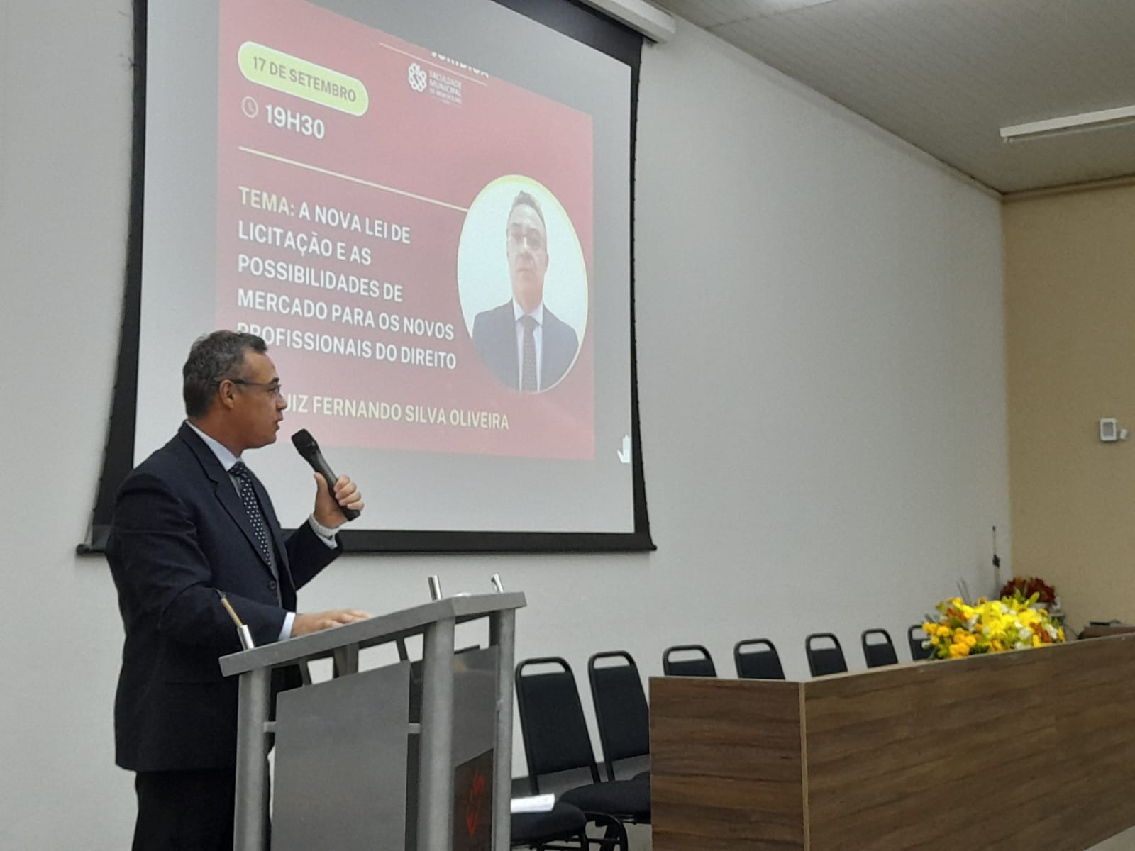 XXI Semana Jurídica | Dr. Luiz Fernando Silva Oliveira - noturno