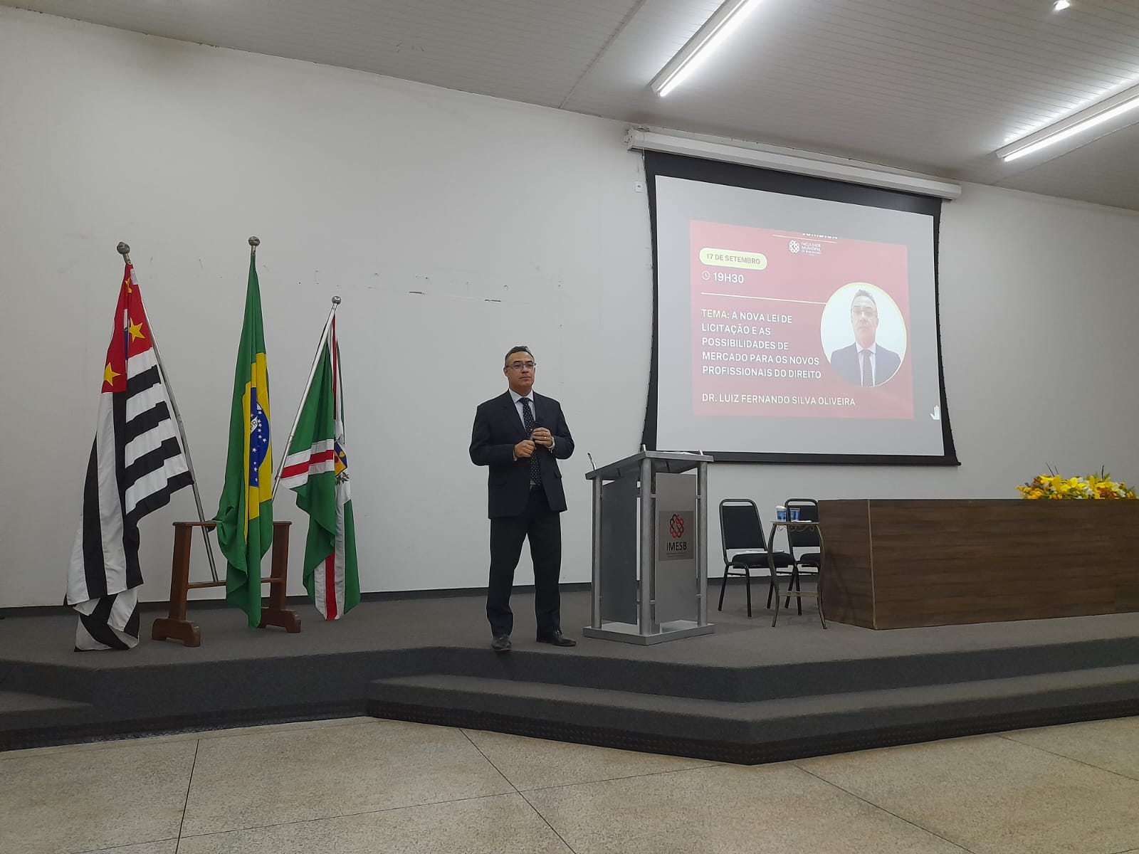 XXI Semana Jurídica | Dr. Luiz Fernando Silva Oliveira - noturno