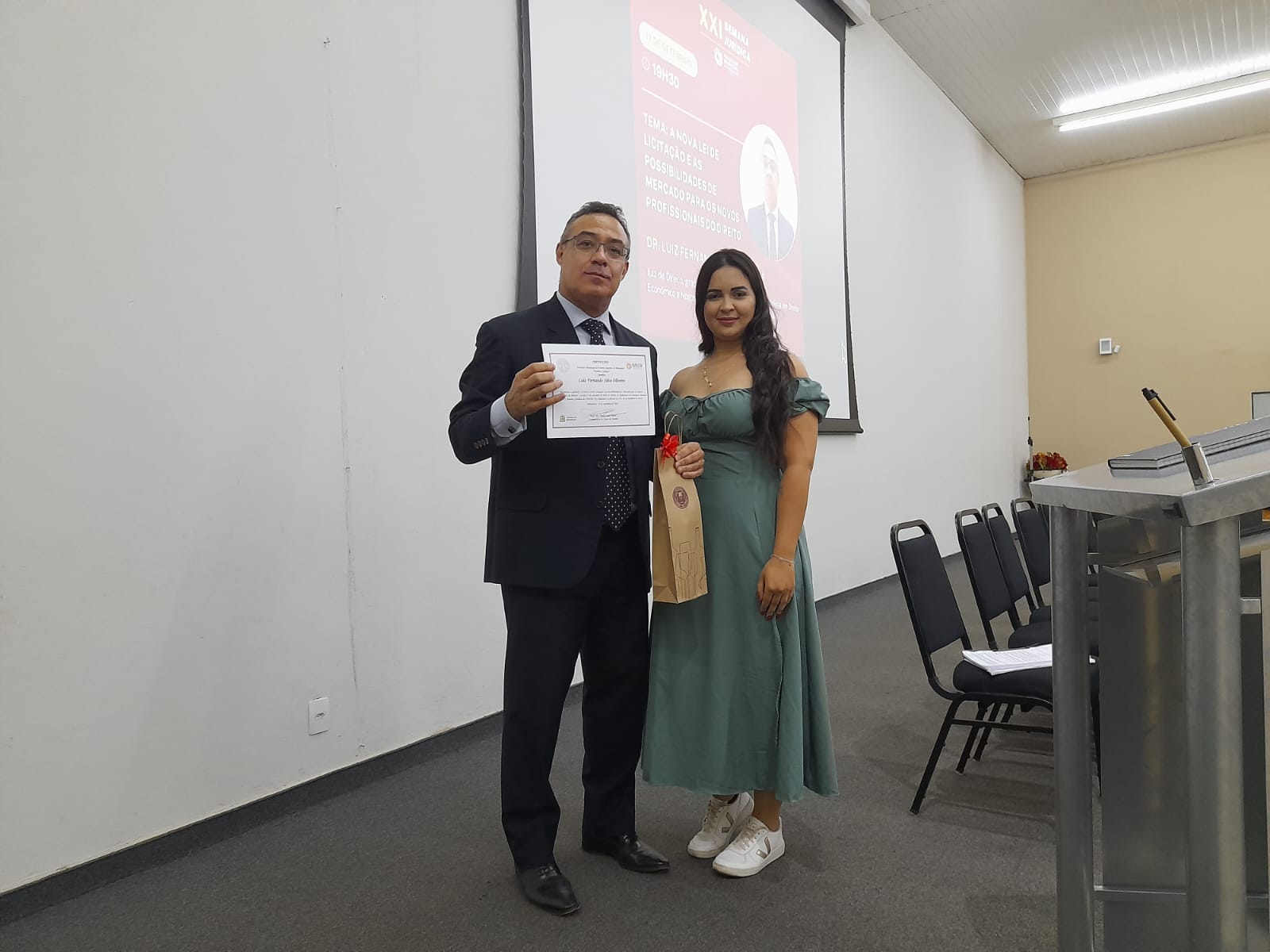 XXI Semana Jurídica | Dr. Luiz Fernando Silva Oliveira - noturno