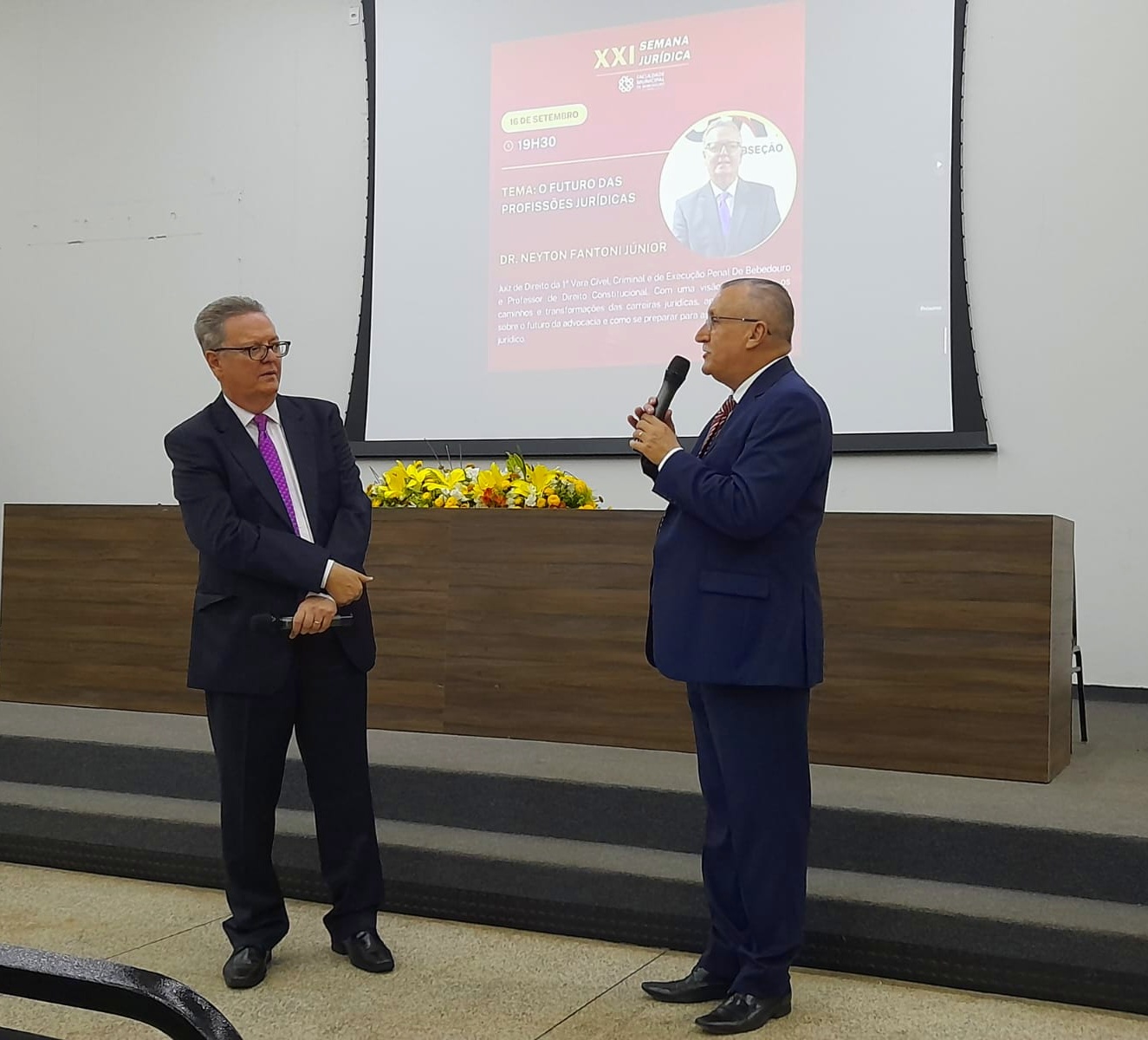 XXI Semana Jurídica | Dr. Neyton Fantoni Júnior - noite