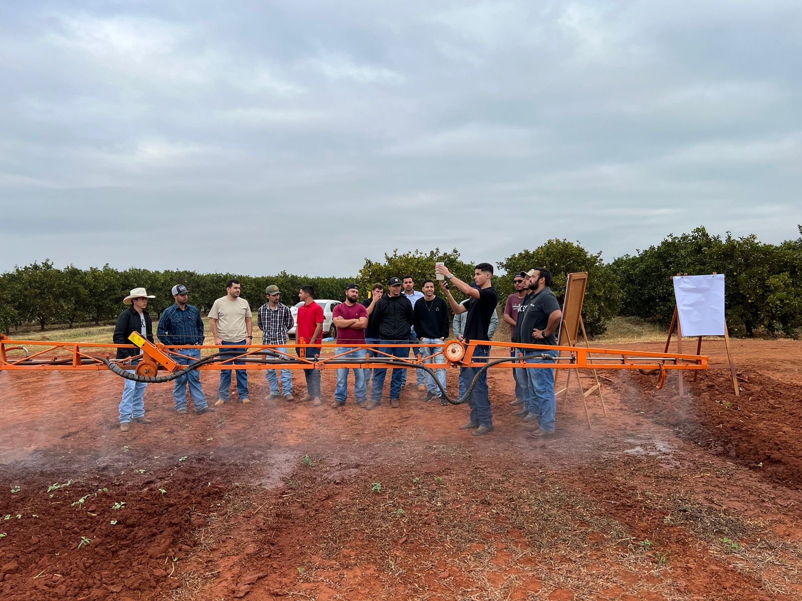 Curso de Engenharia Agronômica promove aulão sobre Regulagem e Calibração