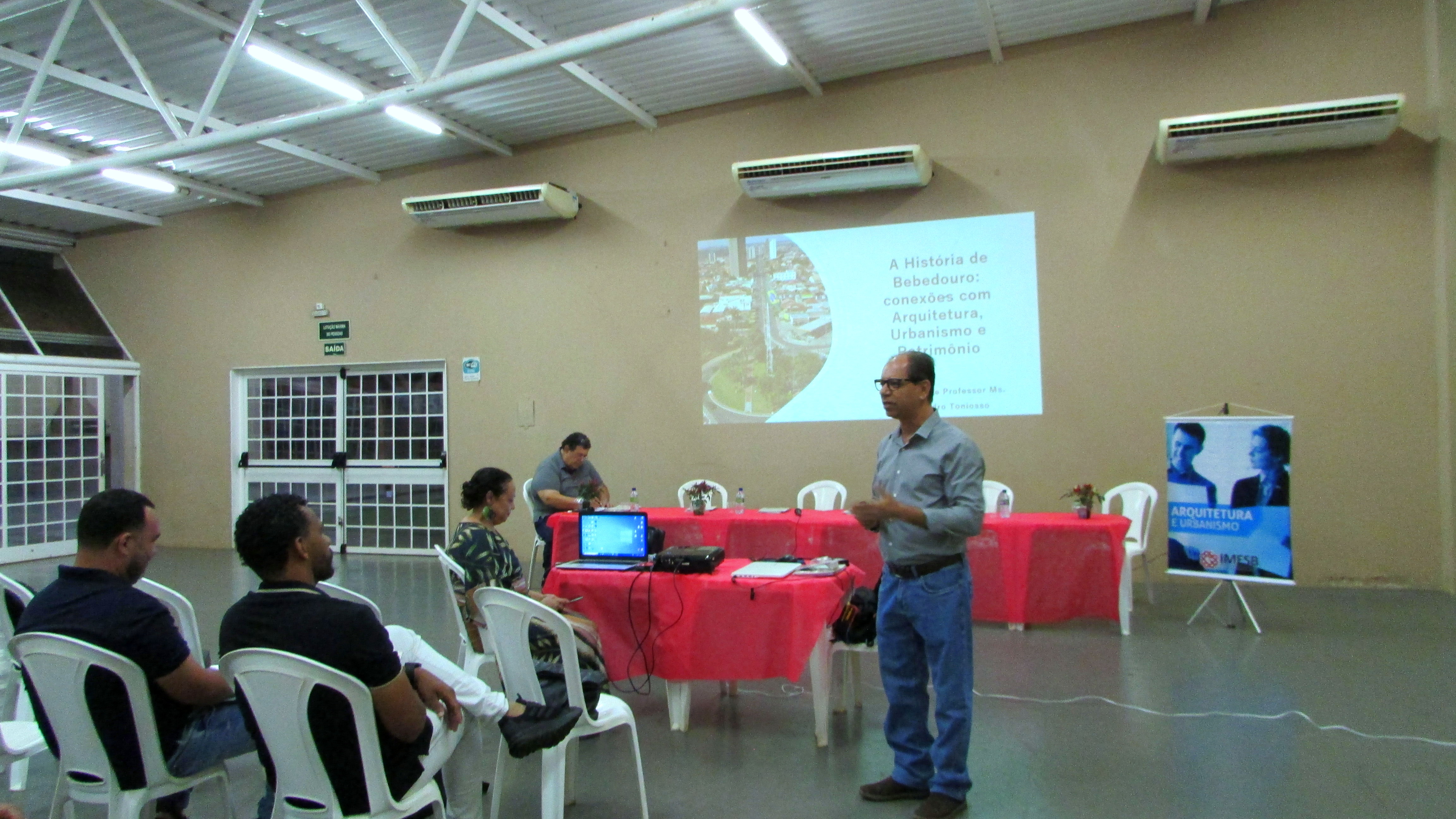 Curso de Arquitetura e Urbanismo do IMESB promove evento: “Uma jornada pela história, patrimônio e intervenção patrimonial de Bebedouro"