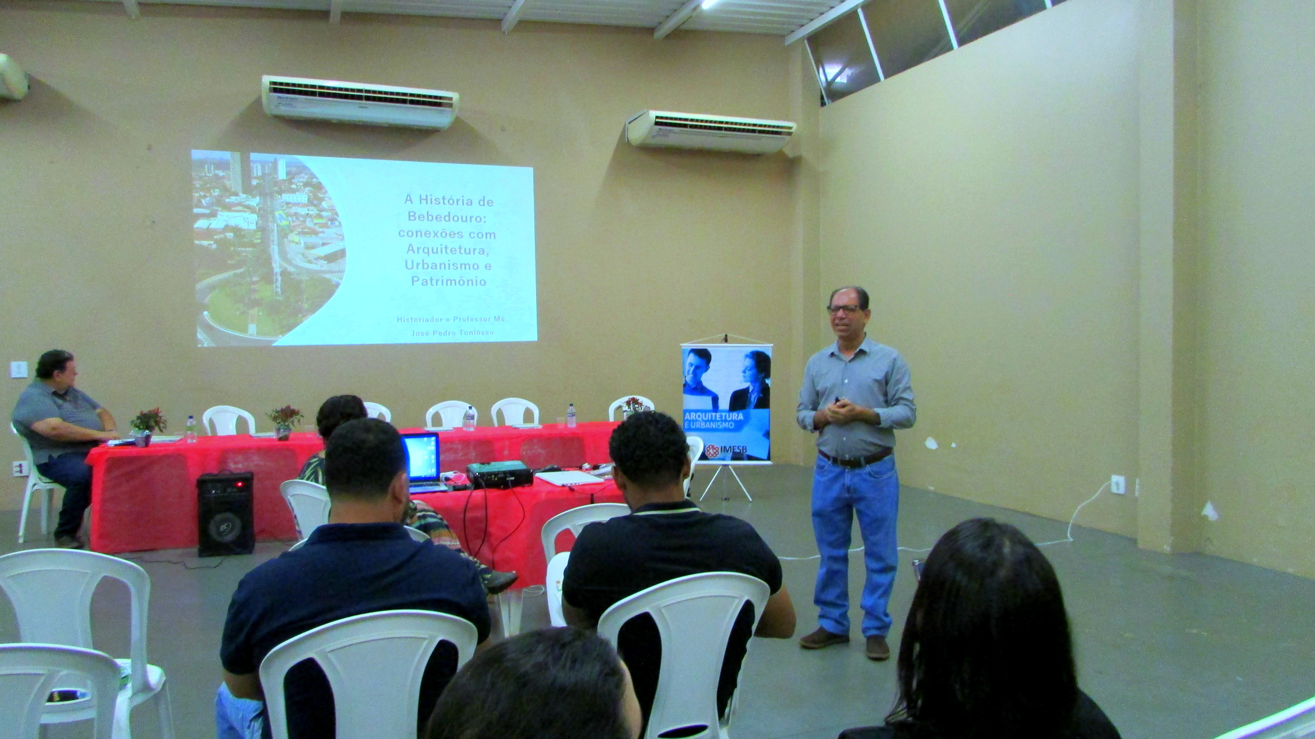 Curso de Arquitetura e Urbanismo do IMESB promove evento: “Uma jornada pela história, patrimônio e intervenção patrimonial de Bebedouro"