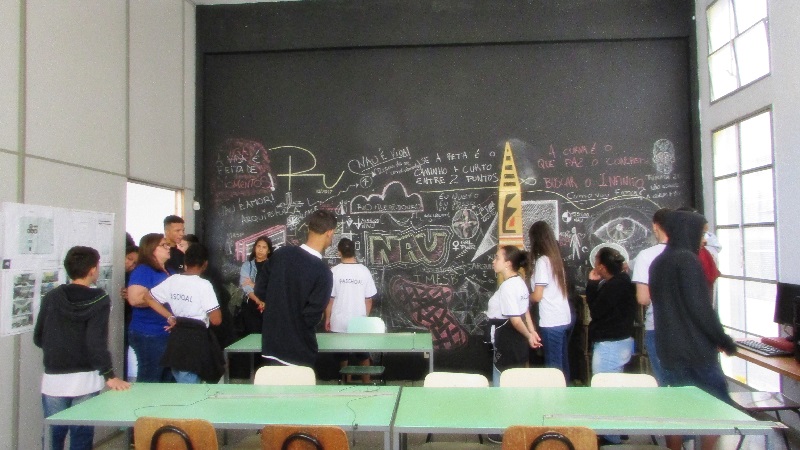 IMESB recebe a visita dos alunos da Escola José Francisco Paschoal