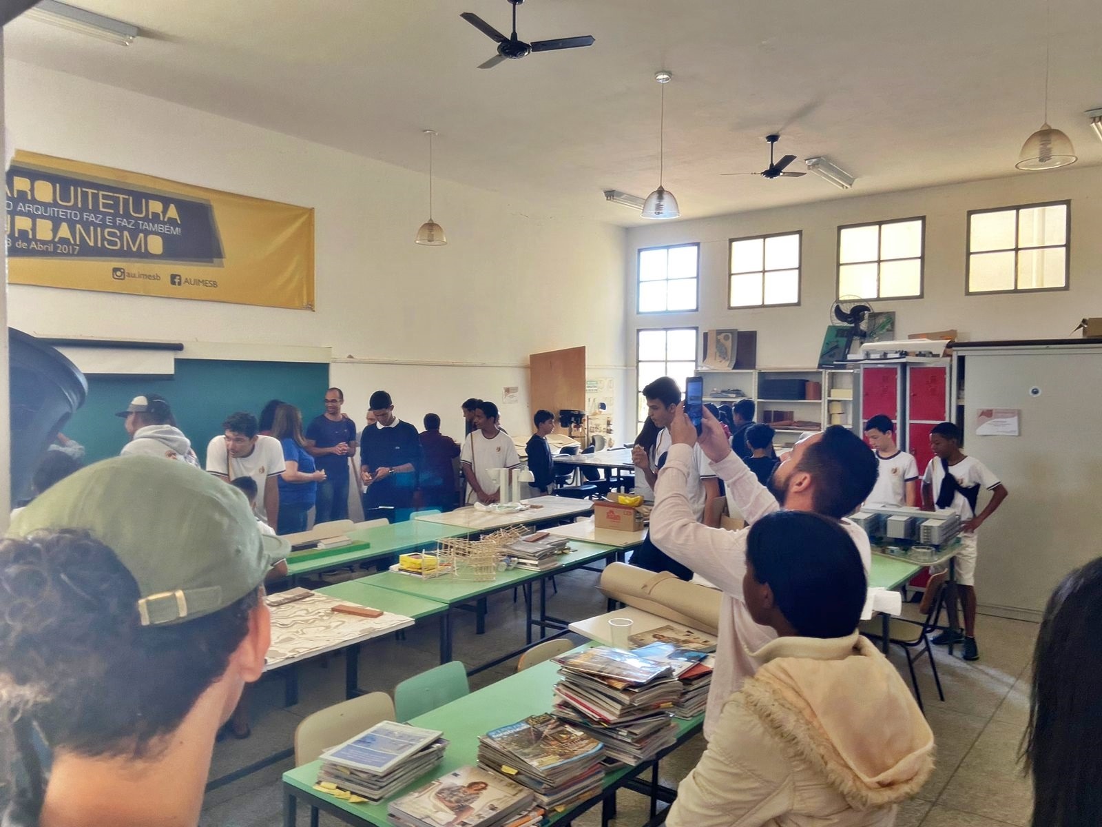 IMESB recebe a visita dos alunos da Escola José Francisco Paschoal