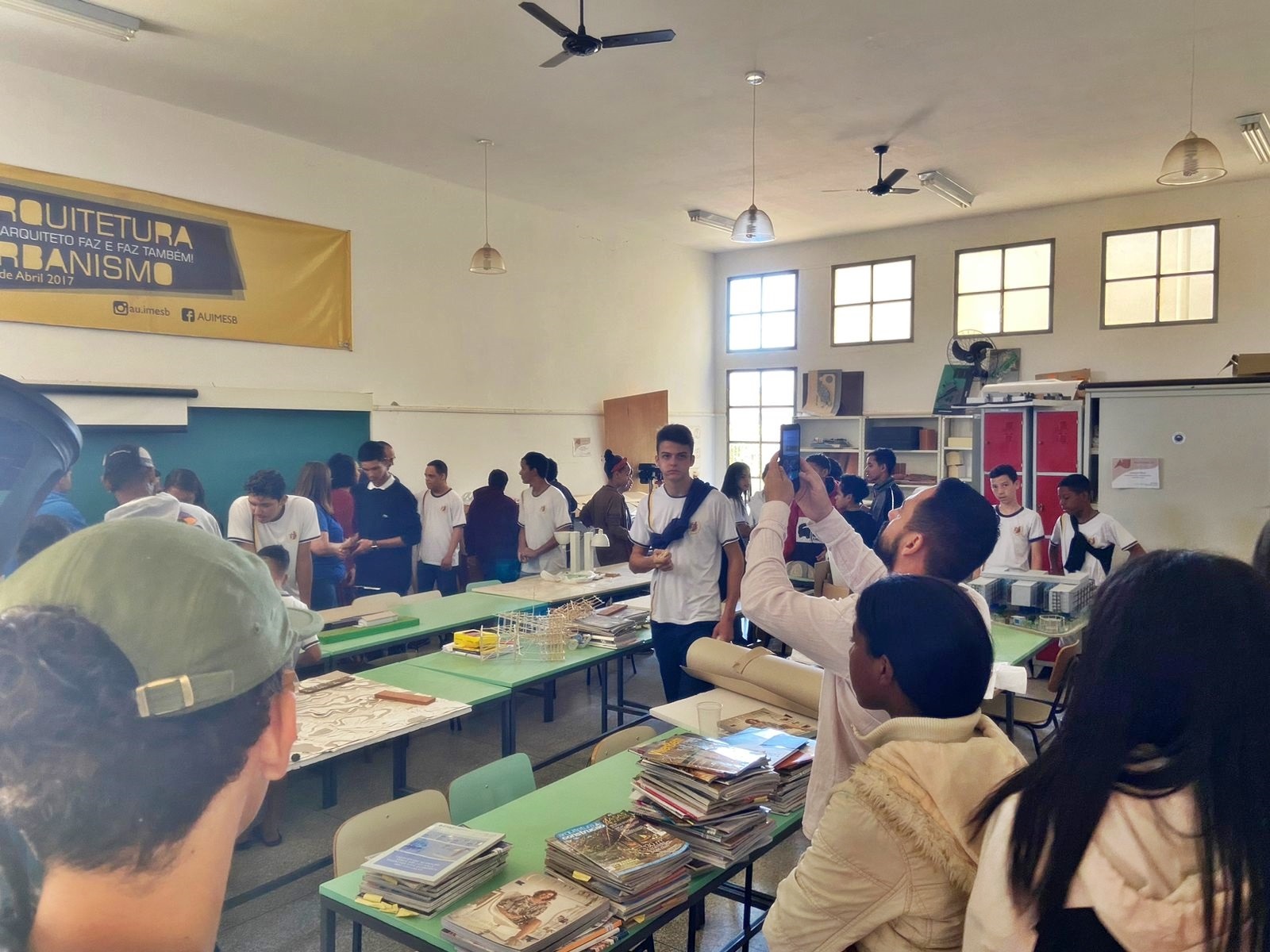 IMESB recebe a visita dos alunos da Escola José Francisco Paschoal