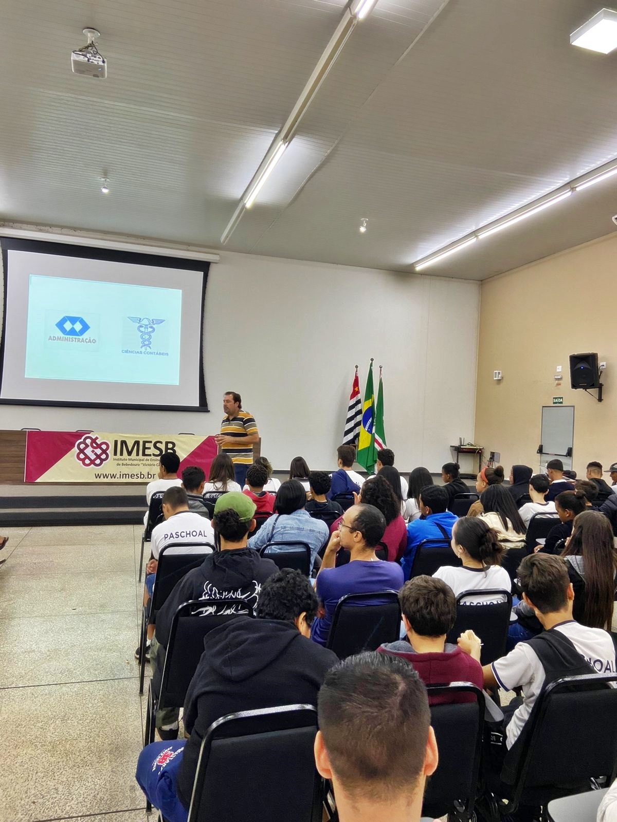 IMESB recebe a visita dos alunos da Escola José Francisco Paschoal