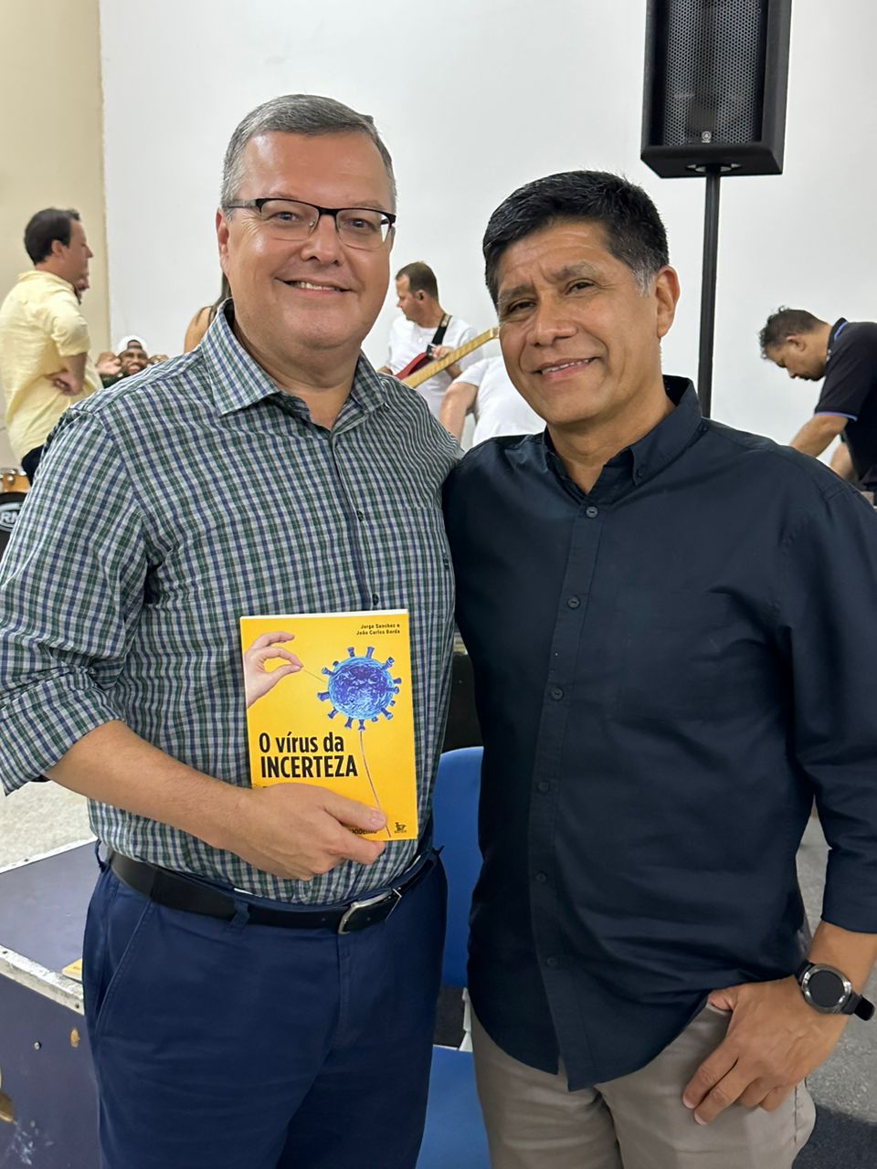 Semana de Acolhimento do IMESB recebe o jornalista João Carlos Borda e Dr. Luís Felipe Archangelo