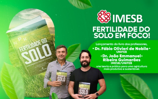 Professor da Faculdade Municipal de Bebedouro é um dos autores de livro sobre fertilidade do solo