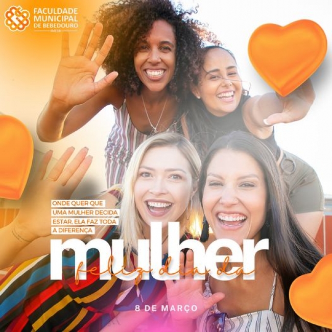 Dia Internacional da Mulher: IMESB parabeniza todas as mulheres