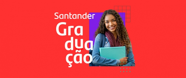 Inscrições abertas para bolsas Santander Graduação 2023