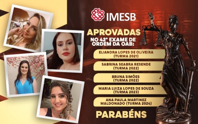 Faculdade Municipal de Bebedouro parabeniza ex-alunas aprovadas no 42º Exame de Ordem Unificado da OAB