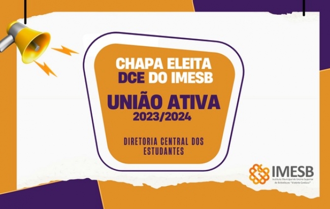 Eleita a Chapa União Ativa do DCE 2023/2025