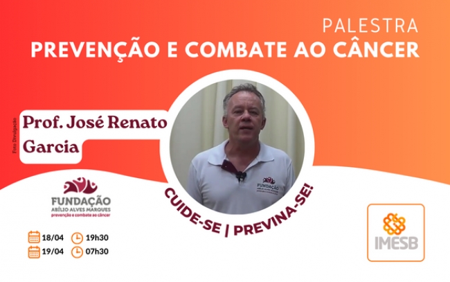 IMESB promove palestra sobre prevenção e combate ao câncer