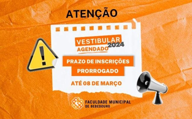 IMESB prorroga inscrições do Vestibular Agendado até 8 de março